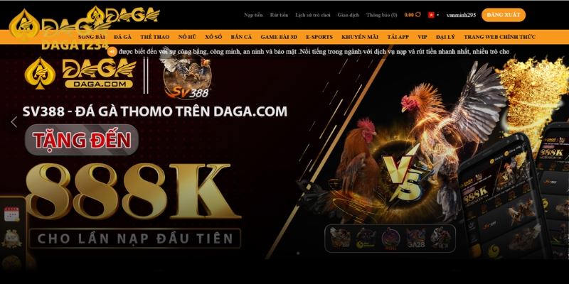 DAGA đã thu hút hàng triệu người chơi đăng ký mỗi ngày